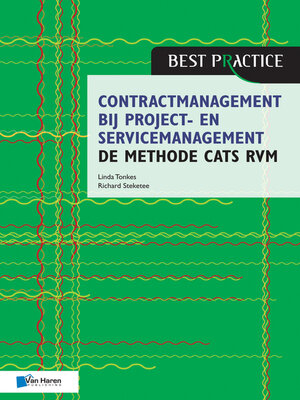 cover image of Contractmanagement bij project- en servicemanagement--de methode CATS RVM